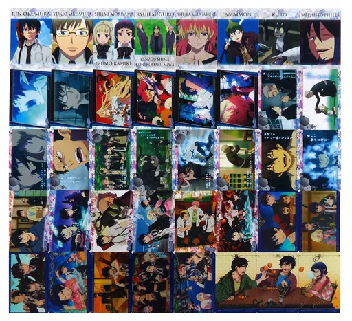 青の祓魔師　正十字学園カードコレクションⅡ　カードダス1箱 関連グッズ | TVアニメ「青の祓魔師」公式サイト