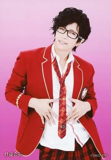 駿河屋 -<中古>GACKT(性徒会長)/膝上・背景ピンク/性服ver/「第