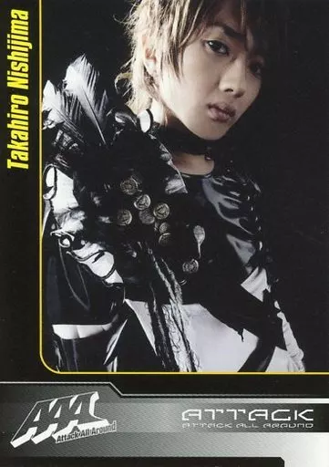 AAA トレカ ATTACK ALL AROUND アルバム 西島 Nissy 駿河屋 - 【買取】AAA/西島隆弘/上半身・衣装黒・右向き/CD「ATTACK