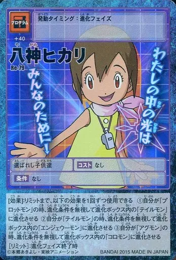 Re-79[ホログラムカード]：八神ヒカリ
