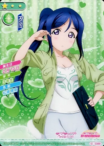 駿河屋 -<中古>EX09-036[SR]：松浦果南（ラブライブ！スクール