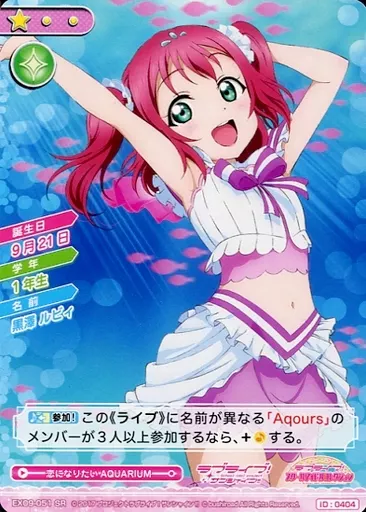 駿河屋 -<中古>EX09-051[SR]：黒澤ルビィ（ラブライブ！スクール