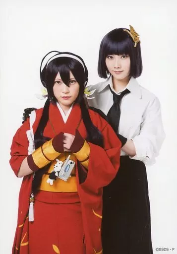 今村美歩(与謝野晶子)・桑江咲菜(泉鏡花)/膝上・キャラクターショット/舞台「文豪ストレイドッグス」トレーディングブロマイド(Main ver.)