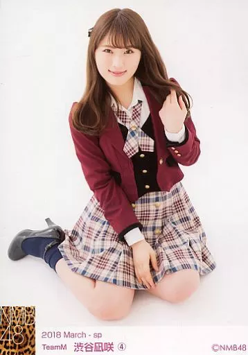 駿河屋 -<中古>4 ： 渋谷凪咲/2018 March-sp 個別生写真（女性生