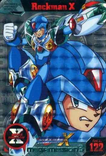 ロックマンX カードダス No.122 アルイクスアーマー キラ Yahoo!オークション - 即決 No122 ロックマンX アルイクスアーマー