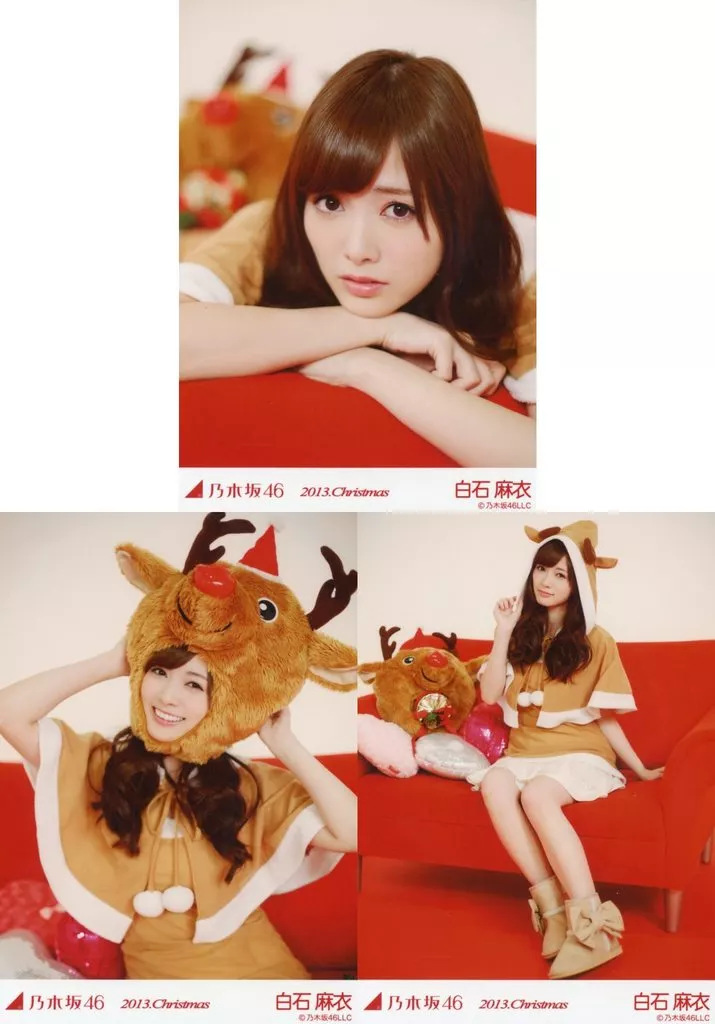 ◇白石麻衣/「2013.Christmas」会場限定生写真 3種コンプリートセット