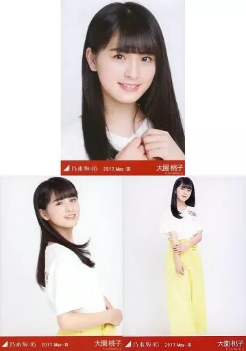 駿河屋 -<中古>◇大園桃子/2017.May-III 会場限定ランダム生写真 3種