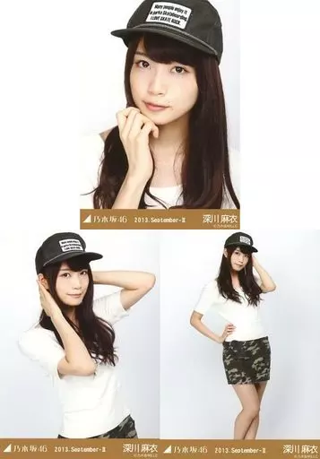 乃木坂46 深川麻衣 写真セット 2013年9月 深川麻衣 乃木坂46 生写真 2013 november コンプ ヨリチュウヒキ