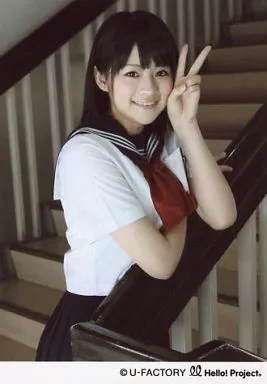 駿河屋 -<中古>スマイレージ/前田憂佳/上半身・衣装白・黒・制服