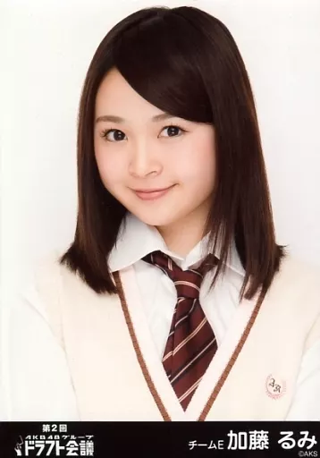加藤るみ/バストアップ/SKE48 第2回ドラフト会議ver.生写真