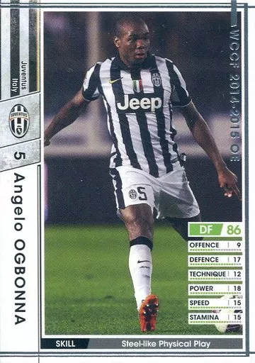 Wccf オグボンナ OE 白 オグボンナ 鋼のような肉体 ユベントス WCCF PANINI - メルカリ