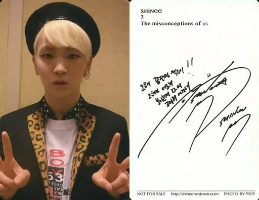 SHINee The misconceptions of US KEY トレカ 駿河屋 -<中古>SHINee/KEY(キー)/裏面印刷サイン入り/CD「THE