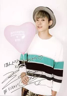 BOYFRIEND ドンヒョン サイン券 BOYFRIEND ドンヒョン サイン券 元「BOYFRIEND」ドンヒョン