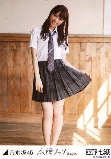 駿河屋 -<中古>西野七瀬/全身(足見切れ)・制服/「太陽ノック