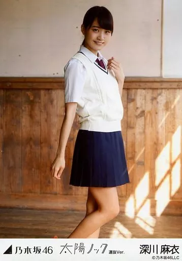 【じゅん】　深川麻衣　生写真 深川麻衣 2013.2.22 1st バスラ 乃木ポロ コンプ 生写真 乃木坂
