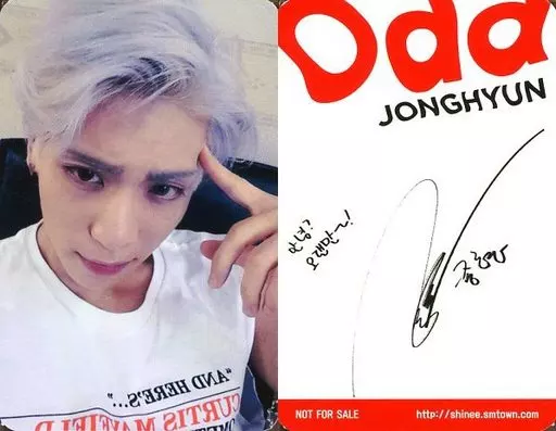SHINee/JONGHYUN(ジョンヒュン)/CD「Odd」Version A 特典トレカ