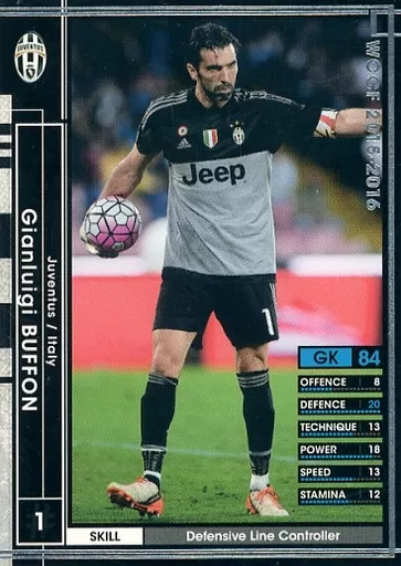 駿河屋 - 【買取】193/347[黒]：ジャンルイジ・ブッフォン（WCCF）