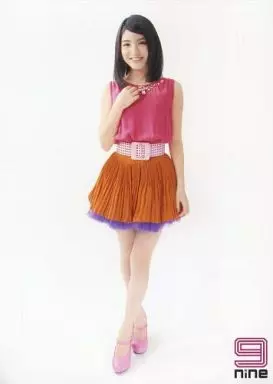 駿河屋 -<中古>9nine/川島海荷/全身・衣装ピンク・2Lサイズ/公式生写真