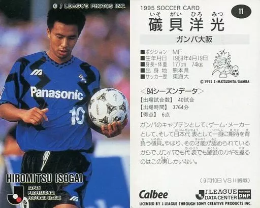 94カルビーJリーグカード #60 礒貝洋光 94カルビーJリーグカード #60 礒貝洋光 - メルカリ