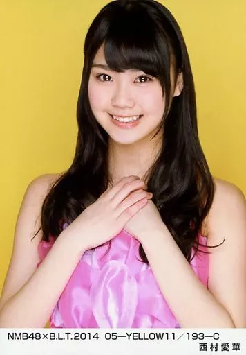 駿河屋 -<中古>西村愛華/NMB48×B.L.T.2014 05-YELLOW11/193-C（女性生