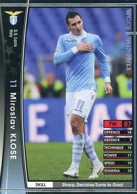 駿河屋 -<中古>239/384[黒]：ミロスラフ・クローゼ（WCCF）