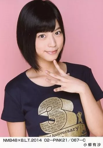 駿河屋 -<中古>小柳有沙/NMB48×B.L.T.2014 02-PINK21/067-C（女性生写真）