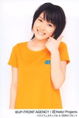 ファッション 駿河屋 -<中古>モーニング娘。/光井愛佳/上半身・衣装オレンジ アイドル