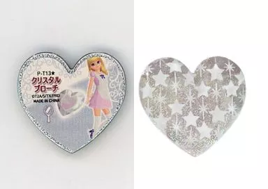 プリティーリズム プリズムストーン ピュアクリスタル クリスタルブローチ 駿河屋 -<中古>P-T13☆[スター]：クリスタルブローチ（プリティーリズム）