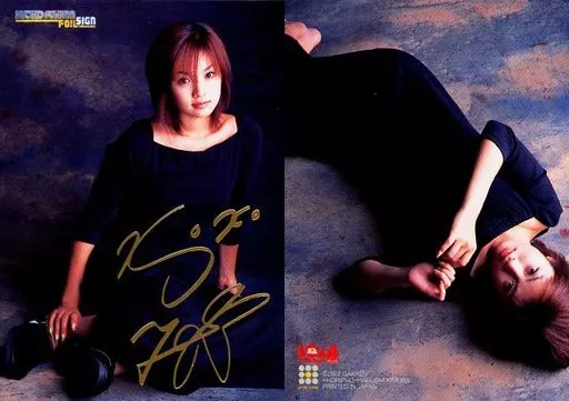 駿河屋 -<中古>FS-05[箔押しサインカード]：深田恭子/箔押しサイン 