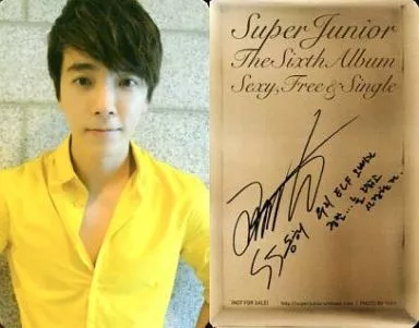 駿河屋 -<中古>SUPER JUNIOR/ドンヘ(Dong-Hae)/裏面印刷サイン入り/第6
