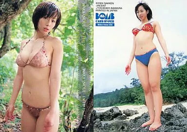 2004 井上和香 トレカ販促用ポスター 2004 井上和香 トレカ販促用ポスター - メルカリ