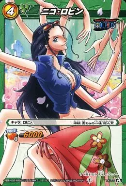 ONE PIECE ニコ・ロビン ミラクルバトルカードダス Amazon.co.jp: ミラクルバトルカｰドダス(ミラバト) ワンピｰス OP18