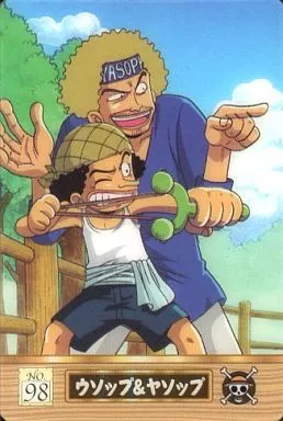 PSA10]ワンピース ウエハースカード ウソップ&カヤ ワンピース