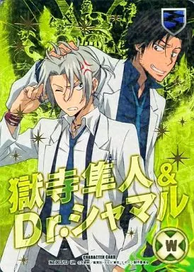 CCG　003/03　UR　獄寺隼人＆シャマル　④ 駿河屋 -<中古>No.003/03[UR]：(ホロ)獄寺隼人＆Dr.シャマル(金箔押し