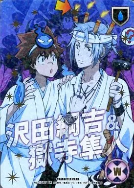 T*n様 REBORN 沢田綱吉＆獄寺隼人 CCG カード 012 07 SR 駿河屋 -<中古>No.012/07[SR]：(ホロ)沢田綱吉＆獄寺隼人（アニメ