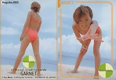 斉藤のぞみ　GARNET　Specialプラサイン3種4枚他　150枚以上 駿河屋 -<中古>Regular.016[レギュラーカード]：斉藤のぞみ/レギュラー