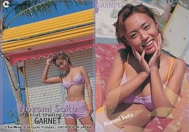 斉藤のぞみ　GARNET　Specialプラサイン3種4枚他　150枚以上 駿河屋 -<中古>Regular.015[レギュラーカード]：斉藤のぞみ/レギュラー