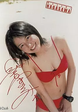 まさみ サイン入り 赤ビキニ ポートレート SHEIN レッド 赤