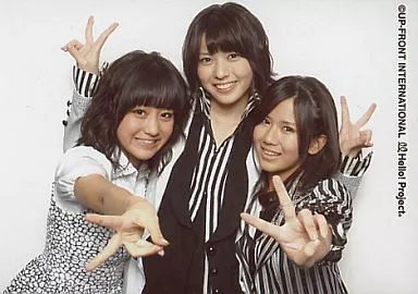 駿河屋 -<中古>°C-ute/萩原舞・矢島舞美・岡井千聖/横型/白黒衣装/全員