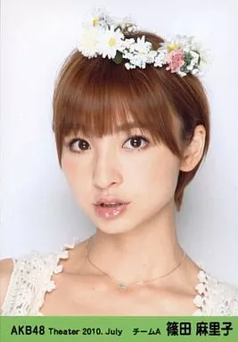 AKB48 生写真 Theater 2010. May 篠田麻里子 駿河屋 -<中古>篠田麻里子/顔アップ/劇場トレーディング生写真セット
