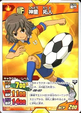 イナズマイレブンTCG不動明王①梶裕貴金箔押しサイン入り