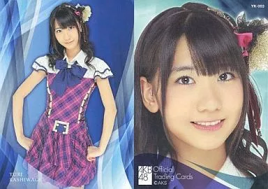 YK-003[レギュラーカード]：柏木由紀/ Ver.2/レギュラーカード/AKB48 オフィシャルトレーディングカード オリジナルソロバージョンver2