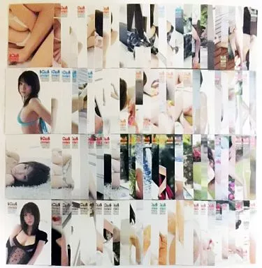 ◇ボム・カードリミテッド 中村静香 ファーストトレーディングカード レギュラー＆スペシャルカードコンプリートセット