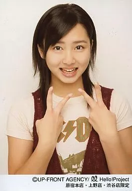 駿河屋 -<中古>Berryz工房/須藤茉麻/バストアップ・ベスト赤茶色・両手