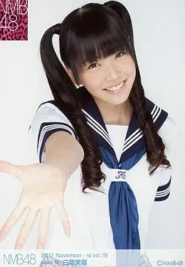 NMB48 白間美瑠 生写真 ① NMB48白間美瑠 生写真 その1