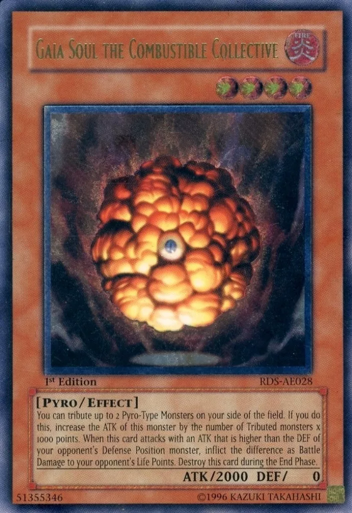 RDS-AE028[UL]：Gaia Soul the Combustible Collective/爆炎集合体ガイヤ・ソウル(Bランク)