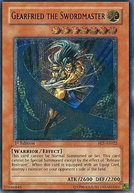 遊戯王/UL/アジア版/Flaming　Eternity　FET-AE022[UL]：Gearfried the Swordmaster/剣聖-ネイキッド・ギア・フリード