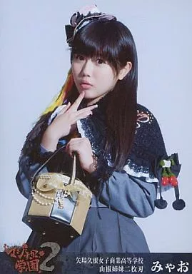 駿河屋 -<中古>みゃお(宮崎美穂)/下部帯/上半身・左手でバッグ・右手