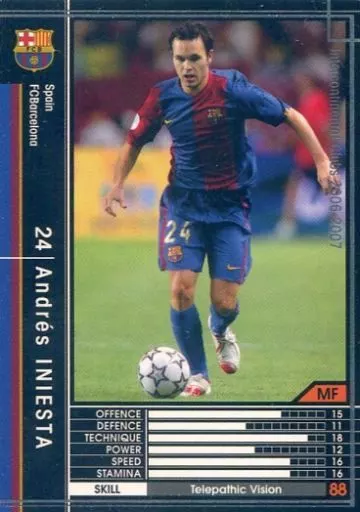 駿河屋 -<中古>344/384[黒]：アンドレス・イニエスタ（WCCF）