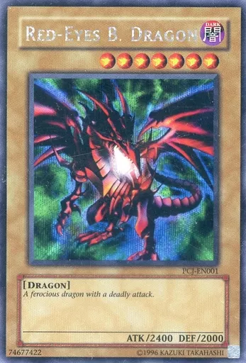 遊戯王/SE/英語版/PC-Power　of　Chaos：　Joey　the　Passion　PCJ-EN001[SE]：RED-EYES B. DRAGON/真紅眼の黒竜(英語版)